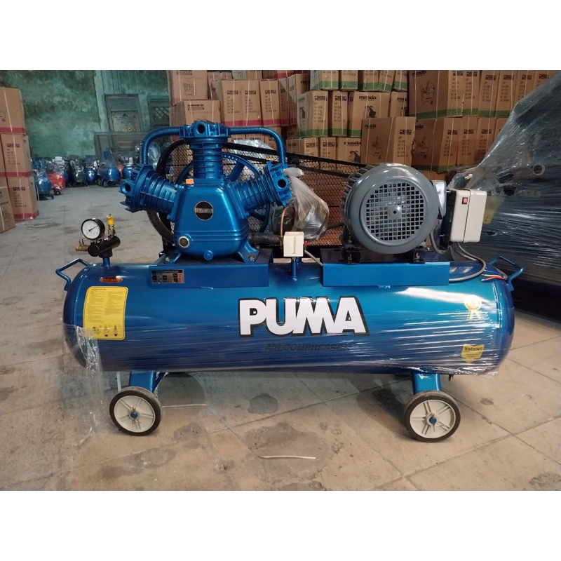 MÁY NÉN KHÍ PUMA 5HP 160L 3 PÍTON 80