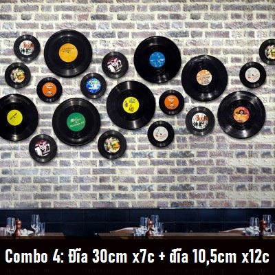 [TIÊT KIỆM HƠN] Combo đĩa than và bìa giấy 30x30cm poster ca sĩ, phim ảnh, decor tường studio, quán cà phê, phòng thu âm