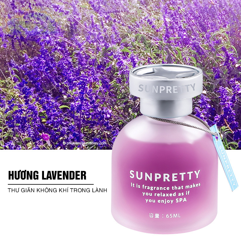 Nước Hoa Ô tô Nhập Khẩu, Nhiều Màu Sắc Trăng Trí Ô tô, Khử Mùi, Khuếch Tan Hương Thơm 65ml 5