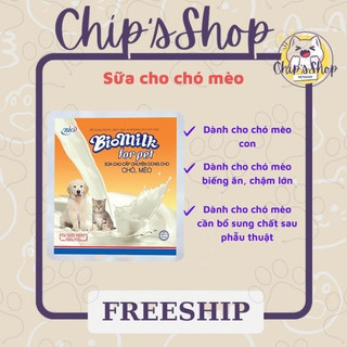 Sữa cho mèo con chó con bio milk for pet gói 100g