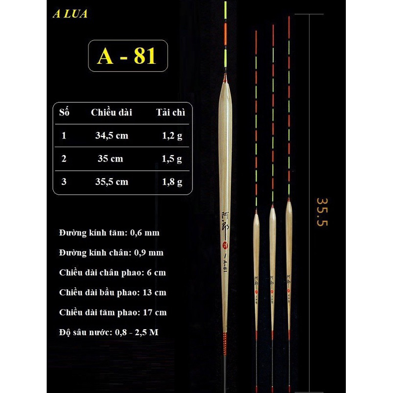 Phao Alua Thi đấu  A-81