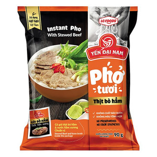Phở LC Foods Tươi Thịt Bò Bằm Gói 90G Yến Đại Nam