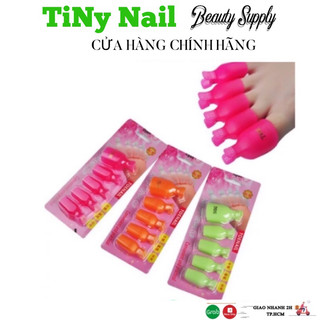Kẹp ủ phá sơn gel móng chân - set 5 cái