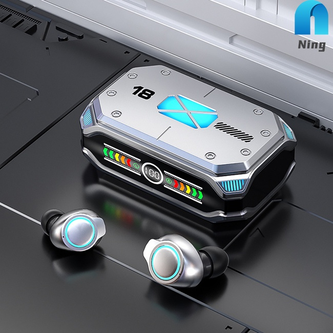 Tai nghe blueooth gaming M43 Tws Bluetooth 5.3 cảm ứng chạm Đeo êm tai Không trễ giật lag Kiêm sạc dự phòng