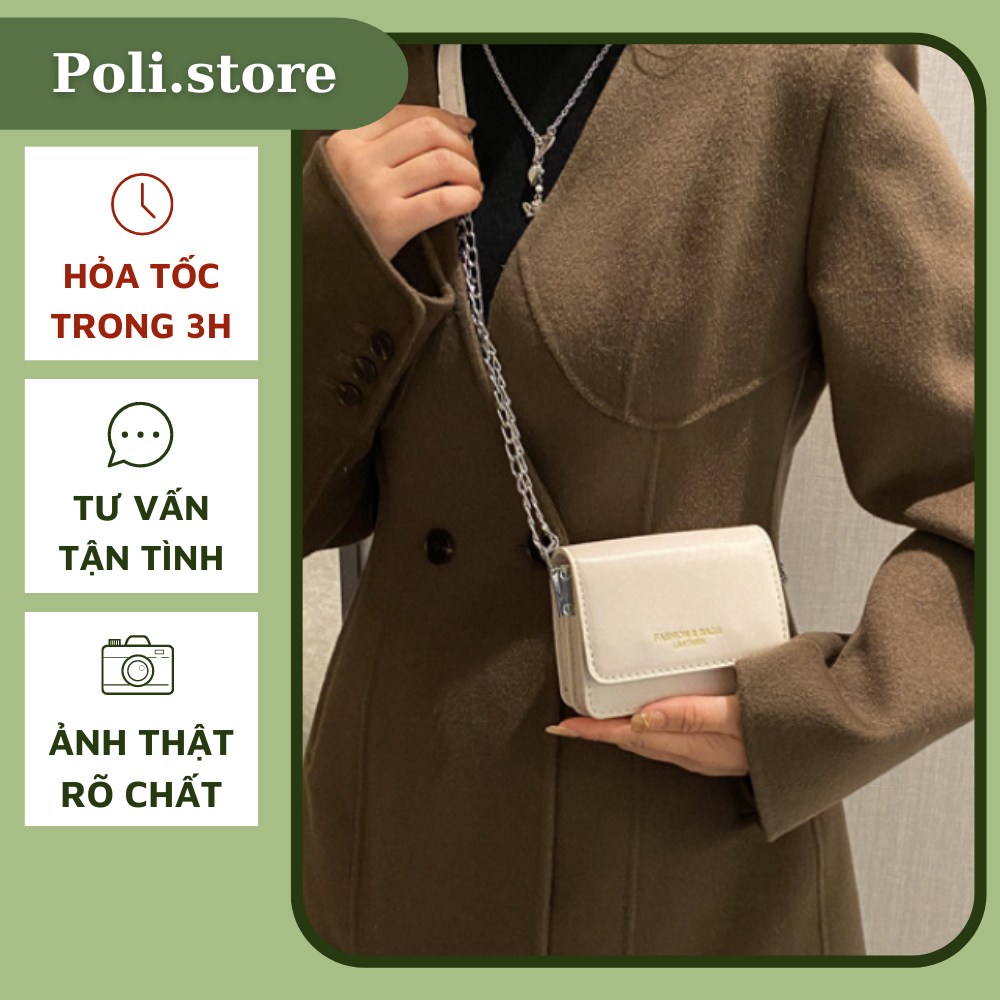 Túi đeo chéo Mini Nữ nhỏ gọn đơn giản dễ phối đồ thời trang đi chơi đi tiệc