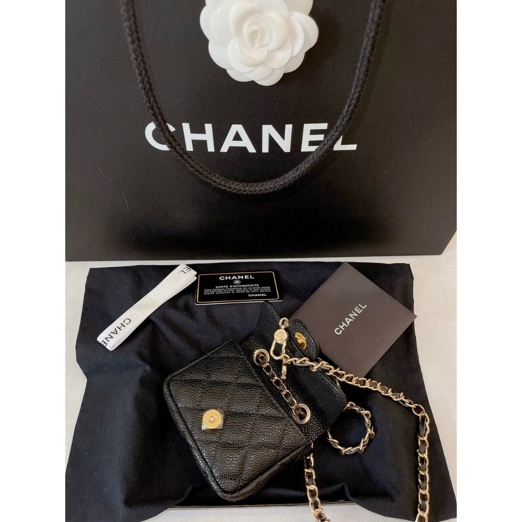 Túi Chan micro belt bag super size 12cm fullbox túi vải kèm ảnh thật tự chụp