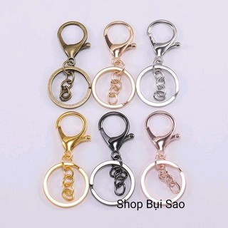 Móc khoá càng cua/ móc khoá tôm hùm/ keyring/keychain làm đồ DIY, handmade