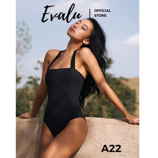 Bikini 1 mảnh, đồ bơi liền thân dây cột cổ dáng basic