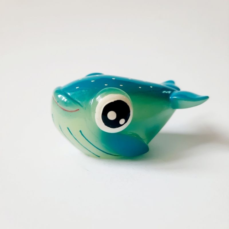 🐠🐠 Tượng poly dạ quang trang trí - Cá Voi Xanh