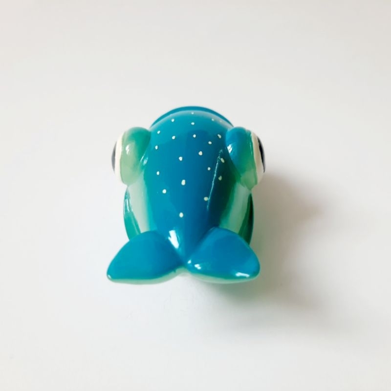 🐠🐠 Tượng poly dạ quang trang trí - Cá Voi Xanh