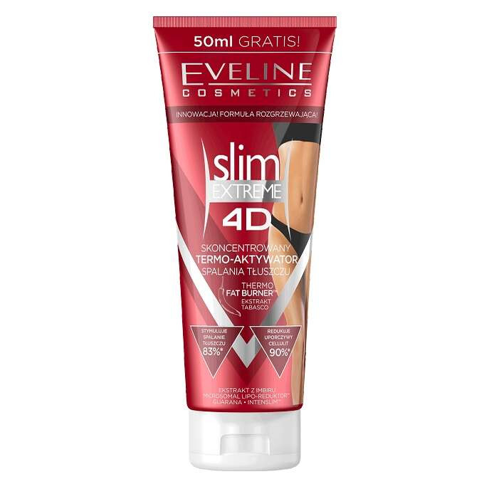 Kem tan mỡ Eveline slim extreme 4D 250ml