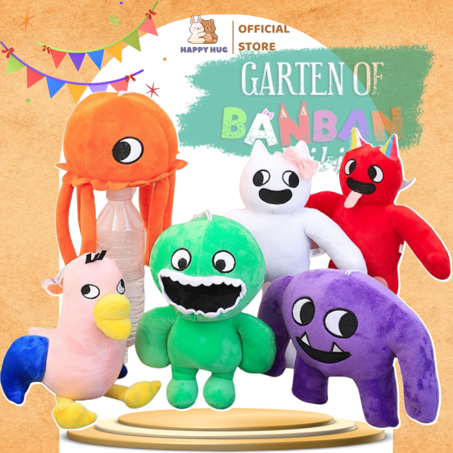 GARTEN OF BANBAN gấu bông quái vật đáng yêu trong game, thú nhồi bông nhiều màu sắc cho bé - Happy Hug