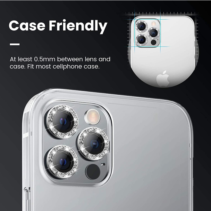 Bộ dán bảo vệ camera nhũ cho iphone, 11pro, 11promax, 12 pro, 12 promax, 13 promax 14 pro max.Hiểu Minh store | BigBuy360 - bigbuy360.vn