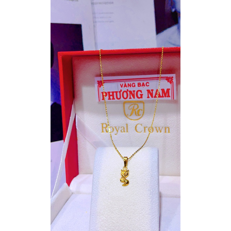 Dây chuyền Hồ ly VT10K_Gold