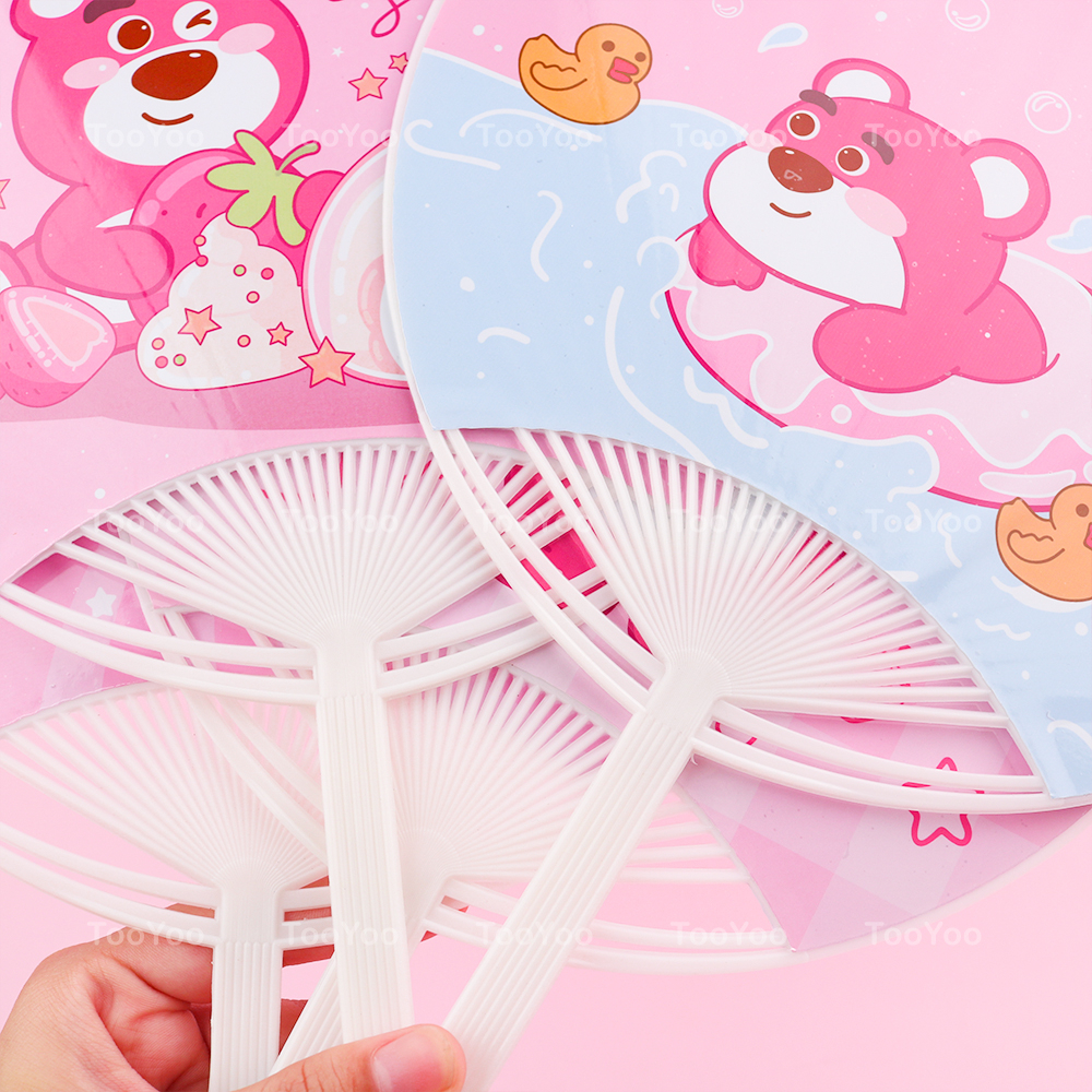 Quạt cầm tay Gấu dâu Lotso dễ thương cute TooYoo BK00313