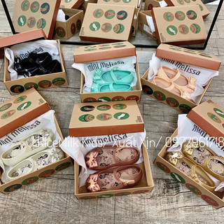 Giày nhựa thơm, giày búp bê Melisa(full box)