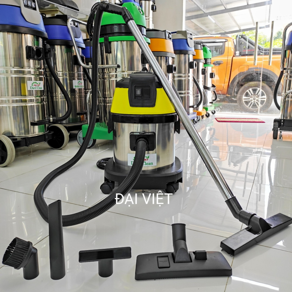 Máy Hút Bụi Công Nghiệp cho Gia Đình-Văn Phòng-Nhà Xưởng - Công Suất Lớn 2200W - DaviClean - Model: DV1-15JP - 1 Lõi Lọc | BigBuy360 - bigbuy360.vn