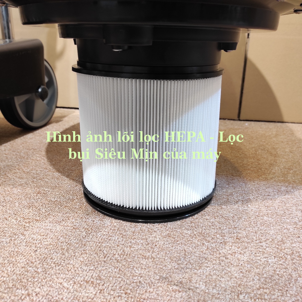 Máy Hút Bụi Công Nghiệp cho Gia Đình-Văn Phòng-Nhà Xưởng - Công Suất Lớn 2200W - DaviClean - Model: DV1-15JP - 2 Lõi Lọc | BigBuy360 - bigbuy360.vn