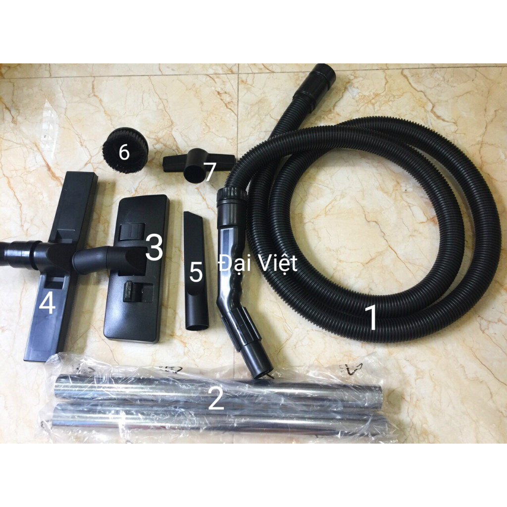 Máy Hút Bụi Công Nghiệp cho Gia Đình-Văn Phòng-Nhà Xưởng - Công Suất Lớn 2200W - DaviClean - Model: DV1-15JP - 1 Lõi Lọc | BigBuy360 - bigbuy360.vn