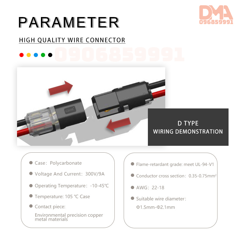 Đầu cắm,cút nối dây điện siêu nhanh