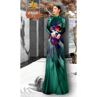 Vải Áo Dài Tằm Ý 3D Ảo
