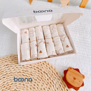 Khăn sữa Boona chất vải xô muslin cao cấp
