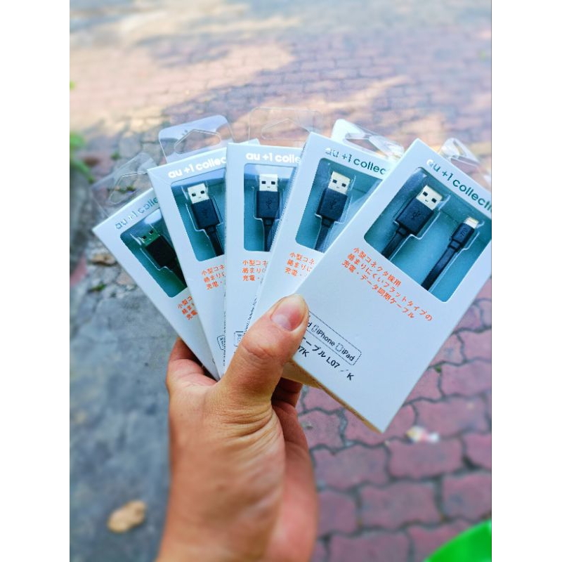 Cáp chính hãng nhật AU sạc quả táo khuyết hàng nguyên seal nguyên box sạc chuẩn