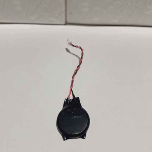 Pin Cmos CR2032 3V mới, có dây, màu đen, hàng mới 100%