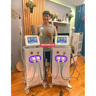 Máy triệt lông diode laser 2in1 . máy triệt lông 2in1 diode laser