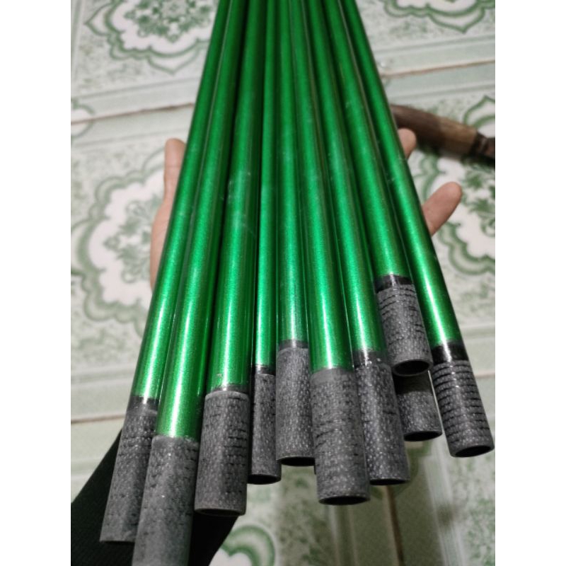 Nan carbon bạc và xanh lên diều từ 2m8 đến 4m dài 1m53 , 1m63