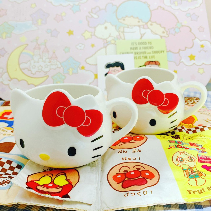 Ly hello kitty chính hãng sanrio gốm sứ hoạt hình nhật bản