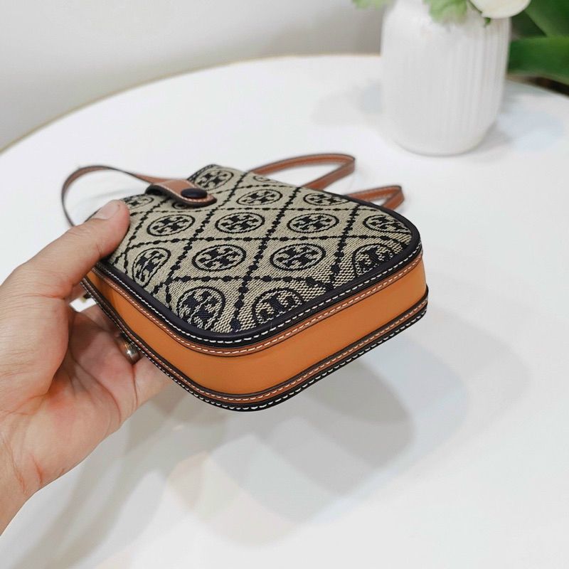 Túi phone đeo chéo Tory Burch T Monogram