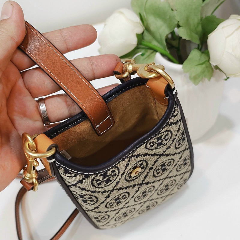 Túi phone đeo chéo Tory Burch T Monogram