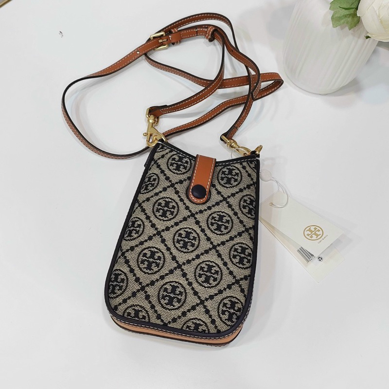 Túi phone đeo chéo Tory Burch T Monogram
