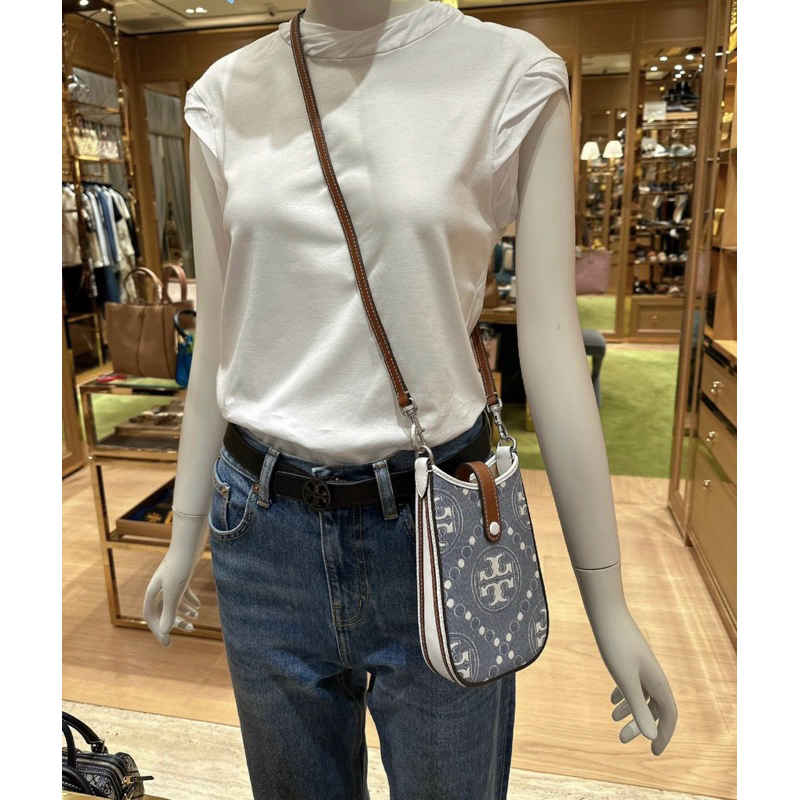 Túi phone đeo chéo Tory Burch