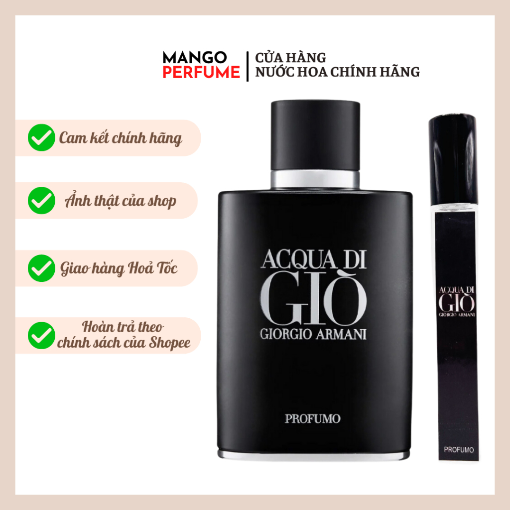 Nước hoa chiết Nam Giorgio Armani Acqua di Gio Profumo EDP