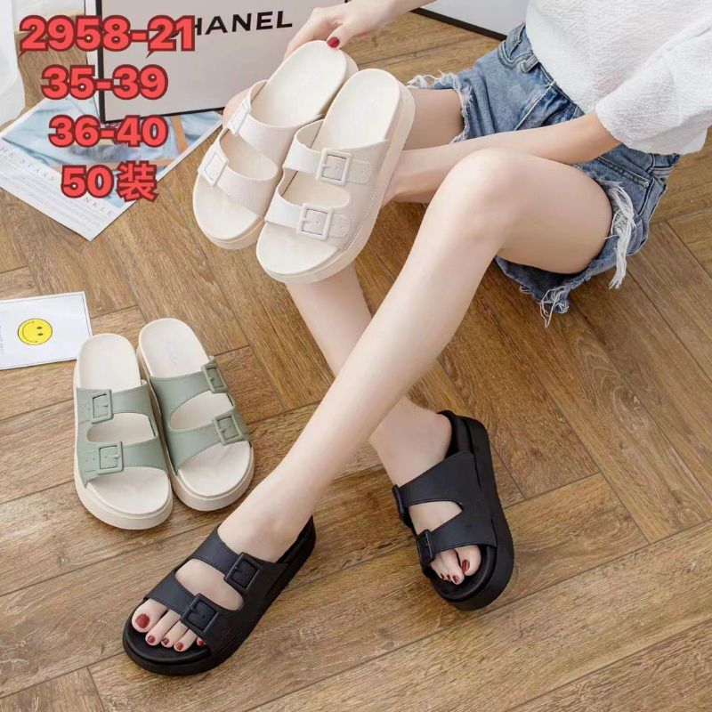 Dép lê cao su mềm hai quai khoá đế bánh mỳ có video và ảnh thật