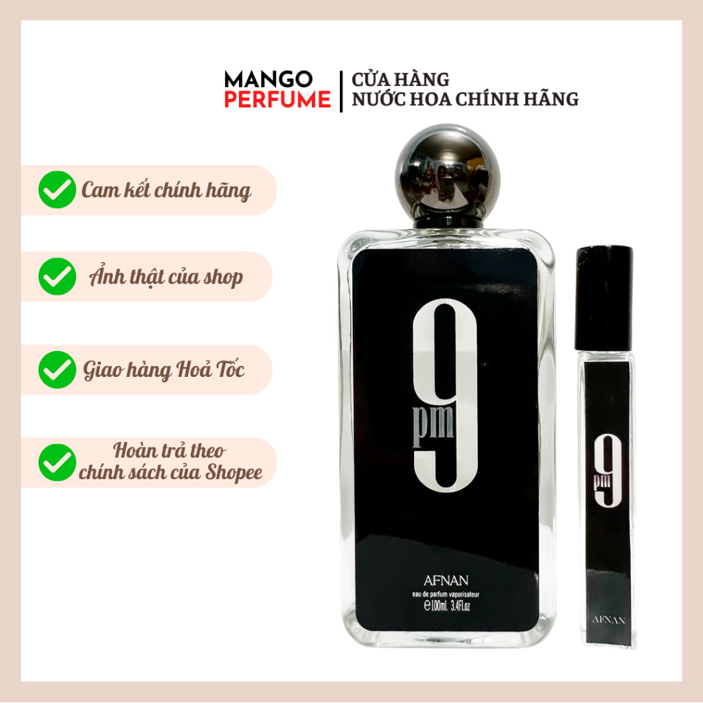Nước hoa chiết Nam Afnan 9PM EDP
