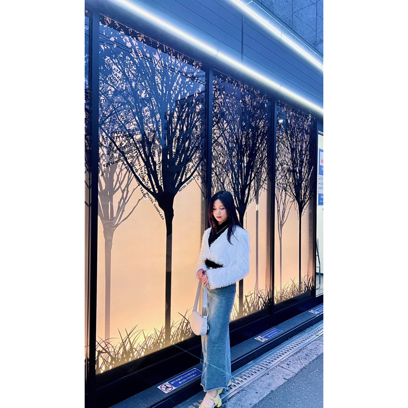 Anis_ Áo khoác lông mùa đông sang chảnh 2 lớp