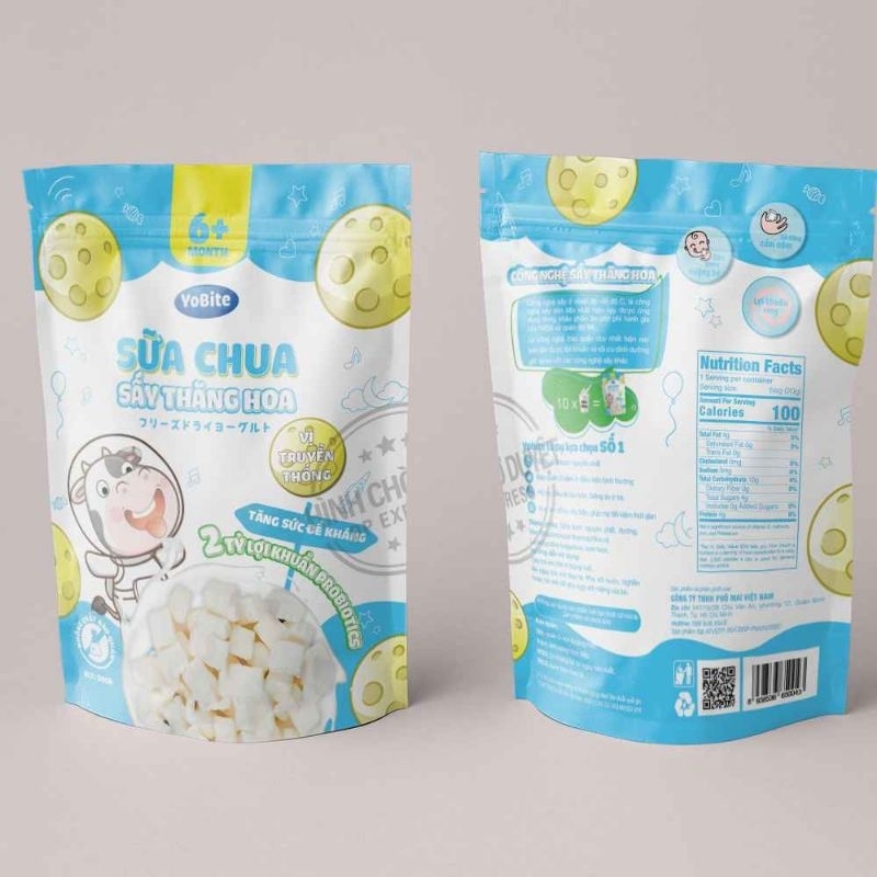 Sữa chua sấy thăng hoa 20g Yobite, bổ sung lợi khuẩn