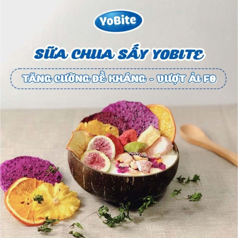 Sữa chua sấy thăng hoa 20g Yobite, bổ sung lợi khuẩn