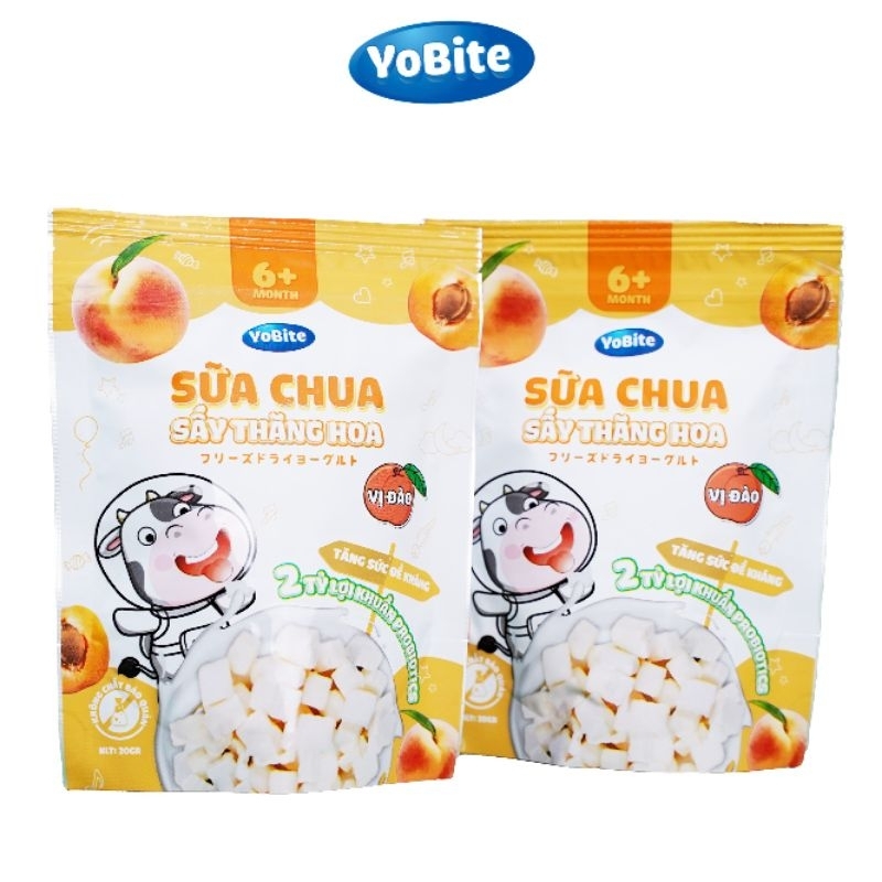 Sữa chua sấy thăng hoa 20g Yobite, bổ sung lợi khuẩn