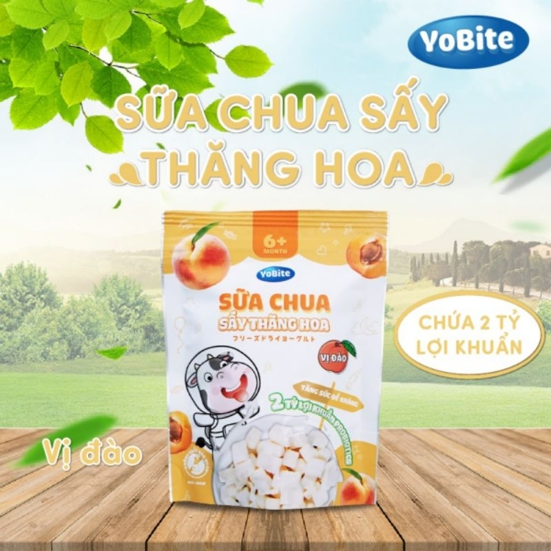 Sữa chua sấy thăng hoa 20g Yobite, bổ sung lợi khuẩn