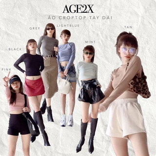 Áo Croptop dài tay AGE2X