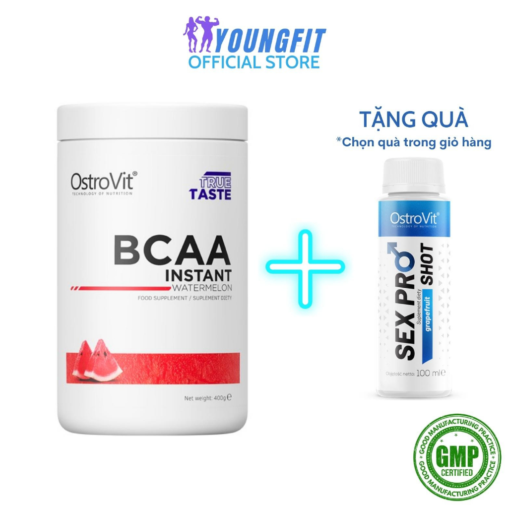 BCAA Hấp Thụ Nhanh Tăng Cơ Giảm Mỡ Xây Dựng Cơ Bắp Tối Ưu (40 lần dùng) - YoungFit x Best Nutrition