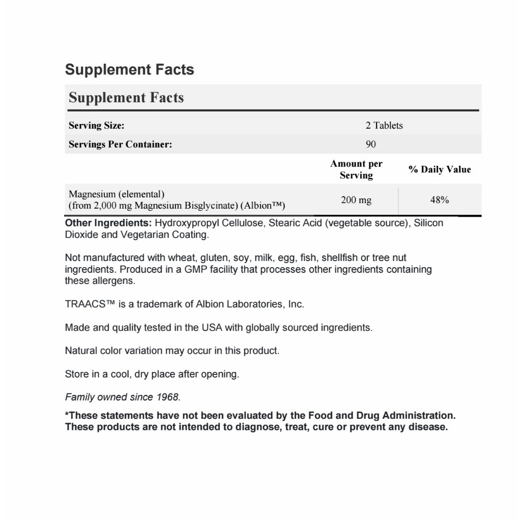 [TRỢ GIÁ - BÁN CHẠY] Viên Uống Magnesium Bisglycinate NOW Tăng Trí Nhớ Tập Trung Giảm Căng Thẳng (180 viên) - YoungFit