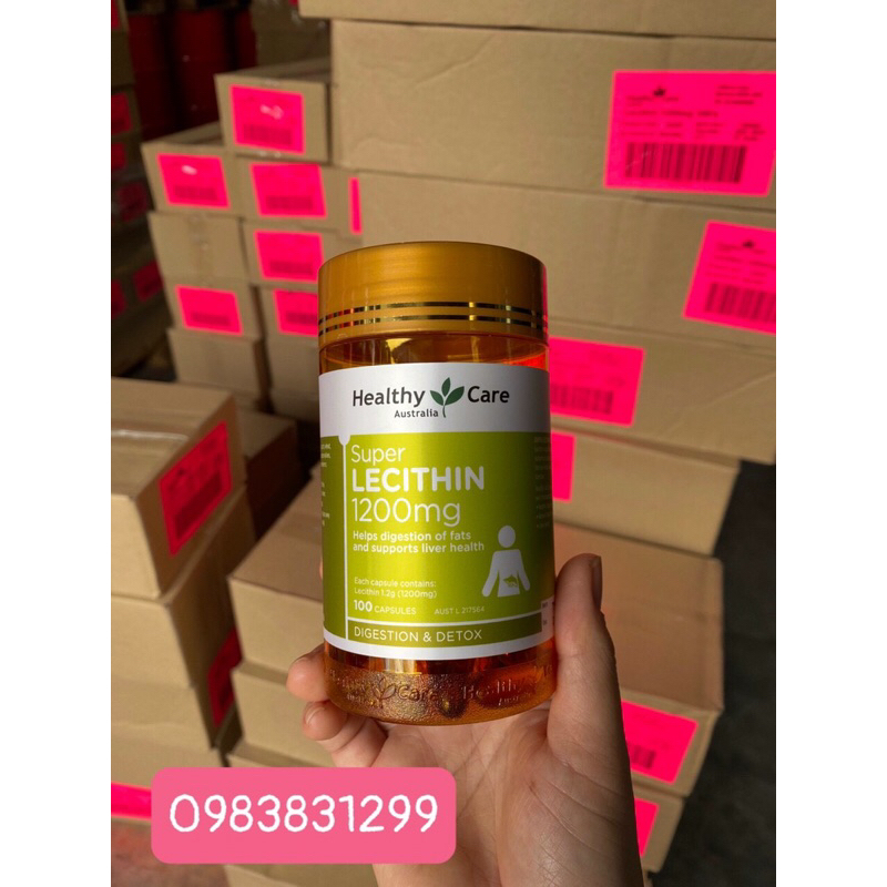 ⚡Chính hãng⚡️Mầm đậu nành Lecithin Healthy Care