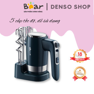 Máy đánh trứng Bear DDQ-B02L1, 5 cấp tốc độ, chức năng chộn bột, trộn thức ăn, độ bền cao