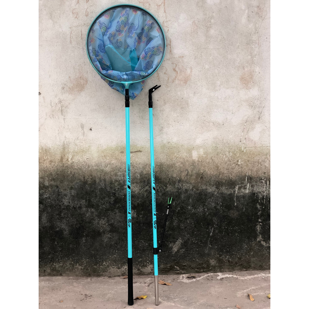 Cán vợt carbon dài 2m1, 2m4, 2m7 thương hiệu MC Fishing Việt Nam