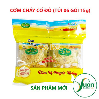 Cơm cháy Cố Đô (Bán sỉ) (Thùng 24 gói 90g) cơm cháy chà bông đặc sản Ninh Bình